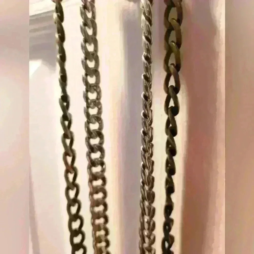 47" Chain in choice of Silver or Gun metal